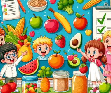 Menarik dan Edukatif: Poster Makanan Sehat Kartun untuk Anak-Anak